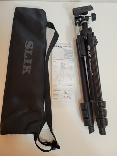 Slik Compact Tripod II with Carrying Bag - Picture 10 of 11