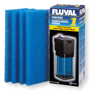 Schaumstoff Patrone 4er-Set geeignet für Fluval 1 Innenfilter