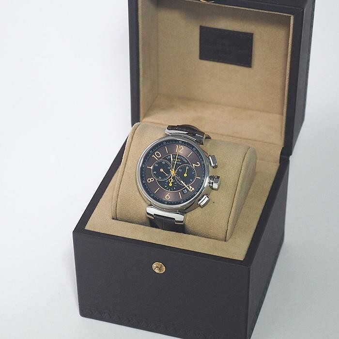 Louis Vuitton Tambour Chronograph El Primero LV277 Q114A 