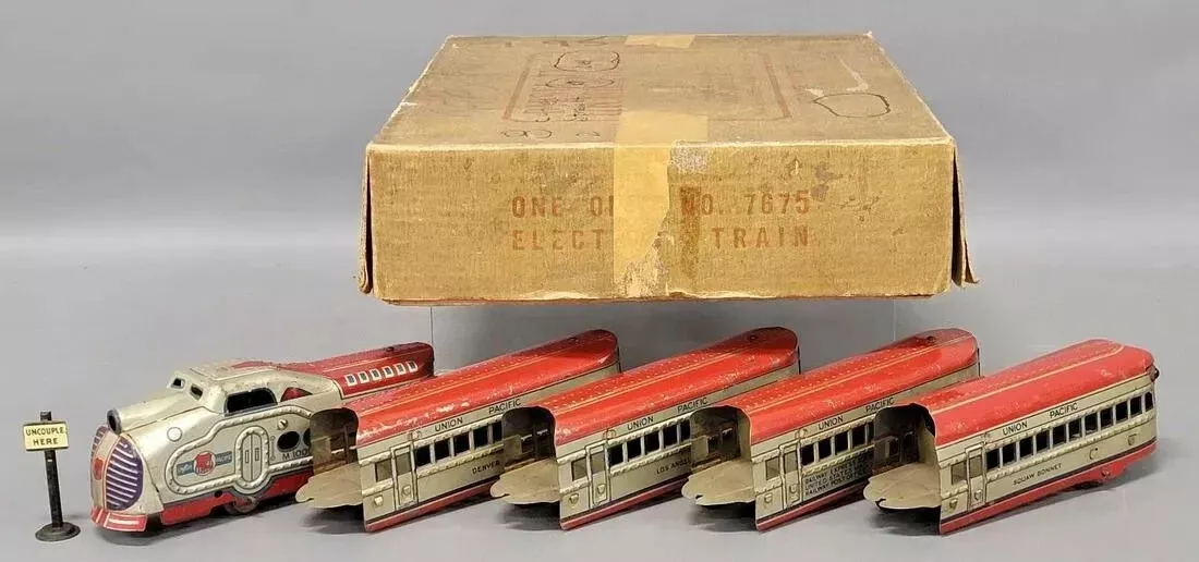 Union pacific retro train set new arrivals