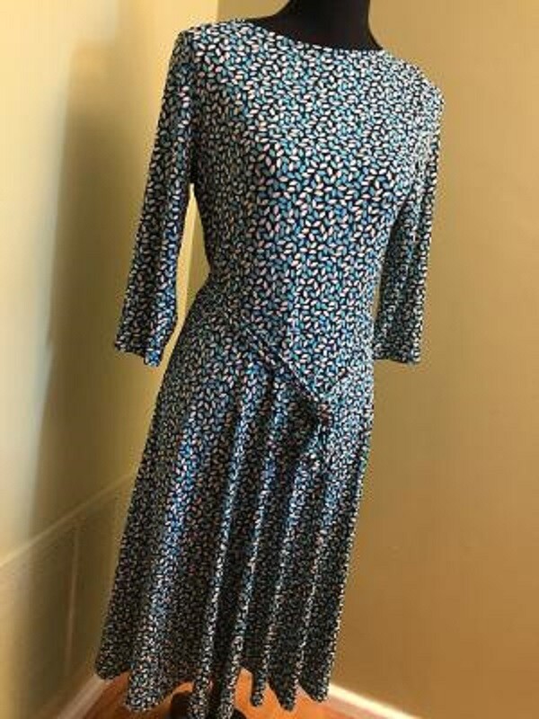 neiman marcus midi cocktail dresses Oscar de la Renta Multi Foxglove Degrade Printed Faille Midi Cocktail Dress