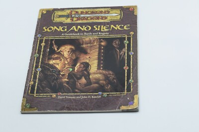 Dungeons & Dragons Song and Silence A Guidebook to Bards and Rogues D&D 3.0 YES