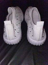 Women's Walking Sneakers With Rhinestone Decor