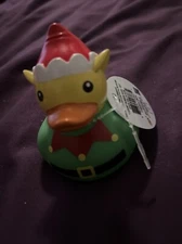 Christmas Elf rubber Duck figure - Ankyo Development