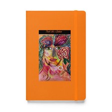 Hardcover Bound Journal--Think Like a Goddess