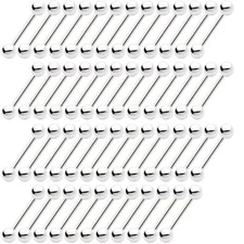 Wholesale Straight Barbells 50 Pack 3 Length Options 14ga