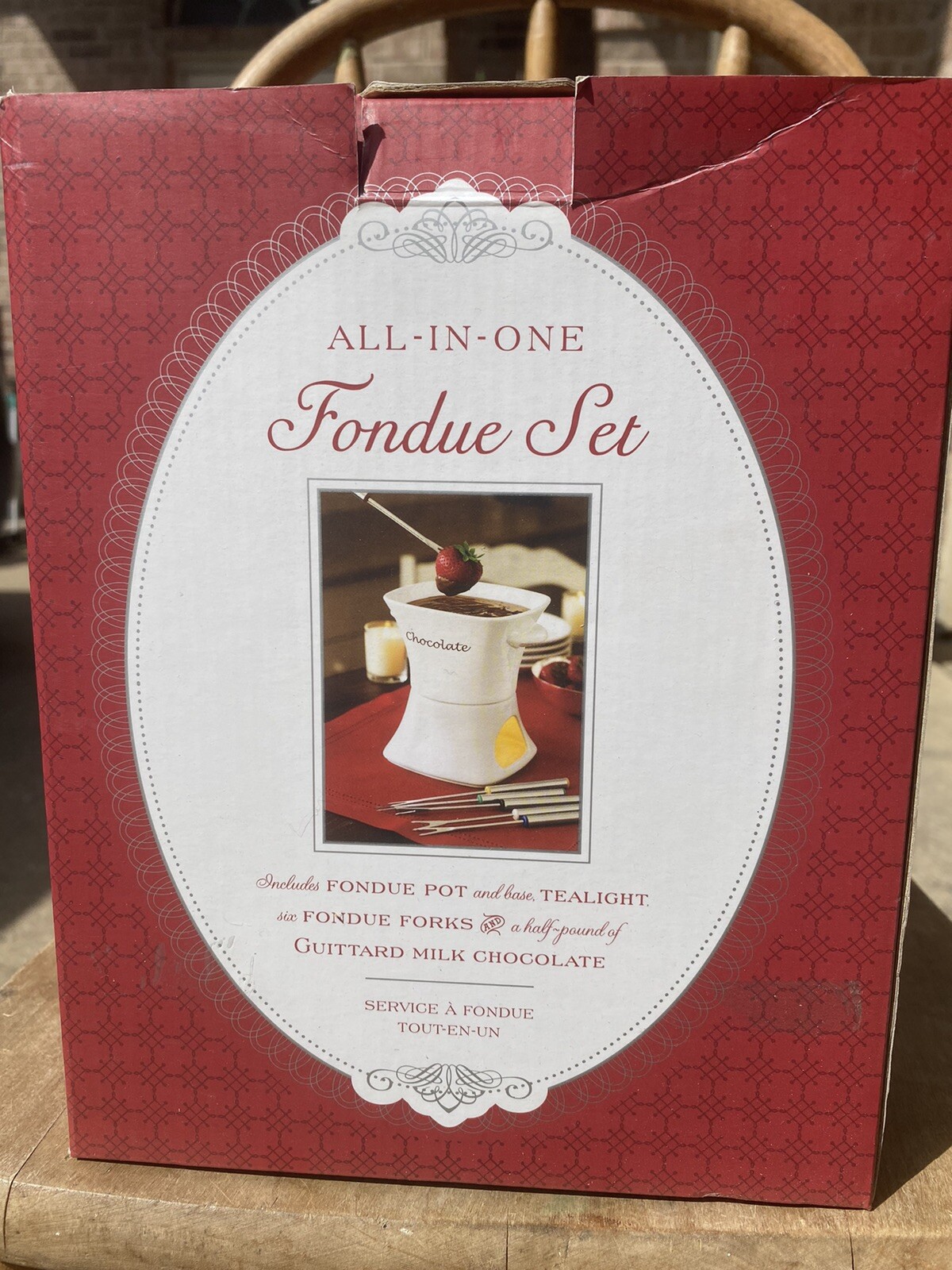 WILLIAMSSONOMA FONDUE SETALLINONE eBay