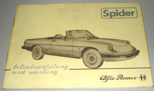 Betriebsanleitung Alfa Romeo