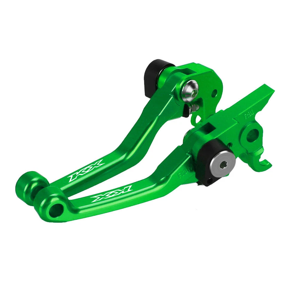 CNC Pivot Brake Clutch Lever Kit For KAWASAKI KX65 KX85 KX100 KX125 KX250 KX250F Foto 4 de 4