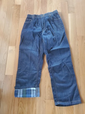 haband men's flannel lined pants