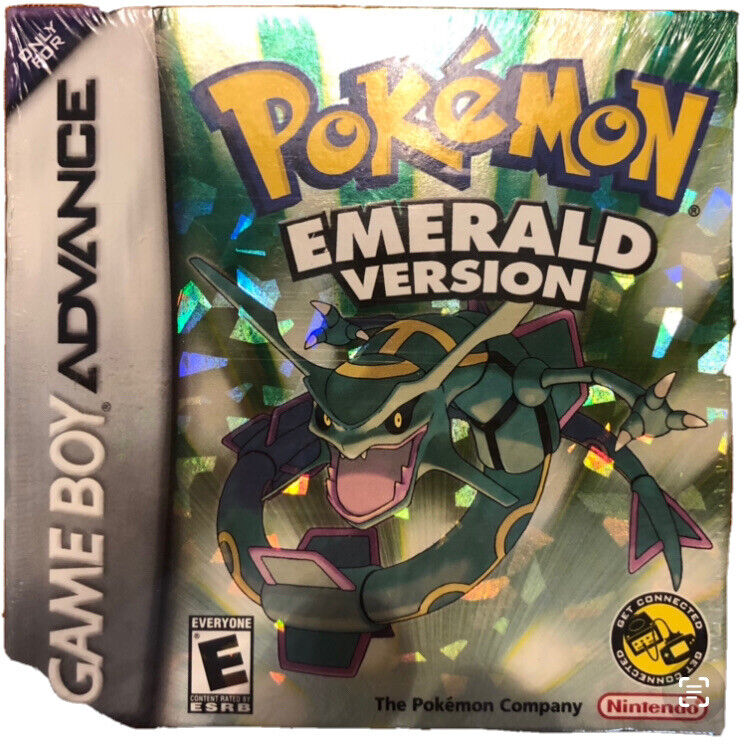 Pokemon Emerald Completo Nintendo Game Boy Advance