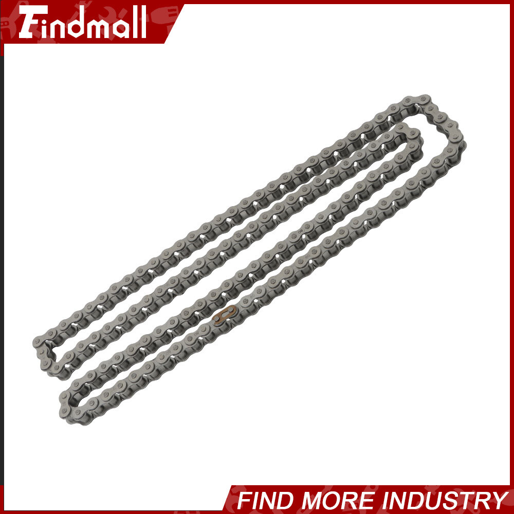 Catena Industriale Inossidabile Catena A Rulli In Acciaio Inox 80 - 10 Piedi (3.05 M) Con Connettore, Per Trasmissioni Industriali Catene A Rulli Inox Catena Industriale Inossidabile Catena A Rulli In Acciaio Inox 80 - 10 Piedi (3.05 M) Con Connettore, Per Trasmissioni Industriali Catene A Rulli Inox