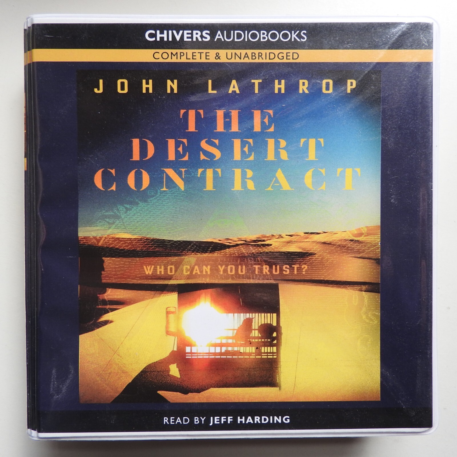 Desert Contract   John Lathrop audio book on 10 CDs  Complete & Unabridged rare