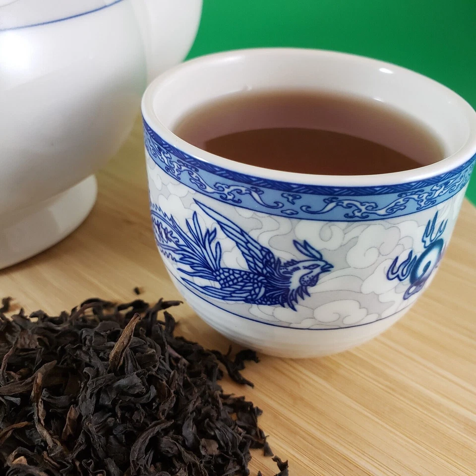 Wuyi Oolong Tea (Shui Xian) Fujian Collection - Bulk - 1 lb - Certified Organic - Image 2 of 4