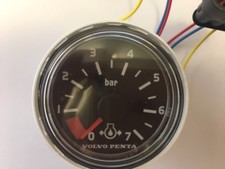 Volvo Penta Pressure 7 Bar 874908 New Boxed Genuine Volvopenta Gauge EVC,D1,D3