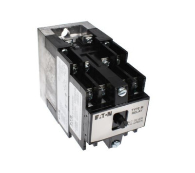 EATON D26MR17A TYPE M RELAY D26 SERIES, 8 POLE (1 NO- 7 NC), 120 VAC NEW