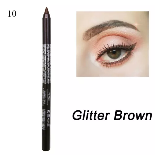 Matita eyeliner colorata 24 ore liquido alto pigmento lunga durata eye liner penna gel - Foto 23 di 110