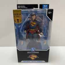 McFarlane DC Multiverse Superman Movie 2025 Battle Damage Gold Label 7 Figure