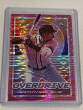 2021 Panini Chronicles Overdrive Cristian Pache RC Pink Pulsar Parallel #11