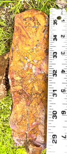 3 pieces of Amazing Brecciated Onyx Butt Cuts