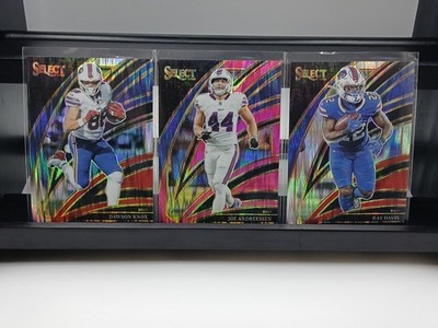 Ray Davis Dawson Knox Joe Andressen 2025 Select Parallel Lot Bills Black Red J3