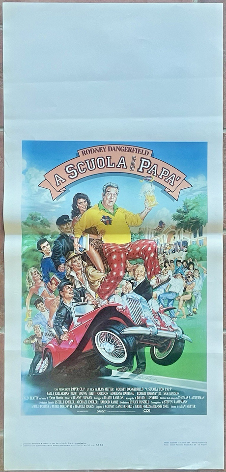Locandina di A scuola con papà (1987)
