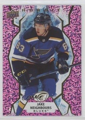 2021-22 Upper Deck Ice Rookie Lavender Jake Neighbours #134 Rookie RC 2o7