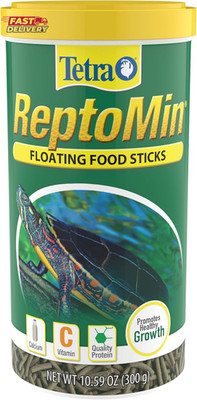 Tetra Reptomin Floating Food Sticks, Food for Aquatic Turtles, Newts and Frogs,