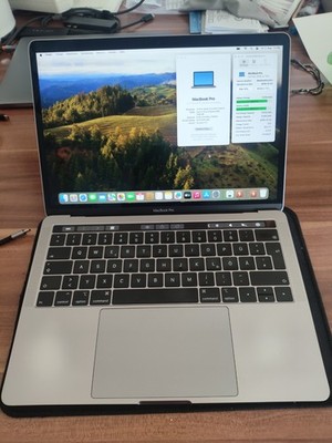 Apple MacBook Pro 13 Zoll 2019, 128GB SSD, Intel I5, 8GB, Touchbar, Space Grau
