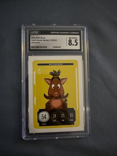 Veefriends Series 2 Well-Rounded Warthog Gary Vaynerchuk Orig Owned CGC 8.5