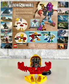 Bionicle Tohunga Set of 6: 1388, 1389, 1390, 1391, 1392, 1393 w/Disks & Posters