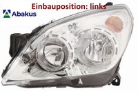 Abakus 442-1140LMLEMN1 Hauptscheinwerfer Links Scheinwerfer FüR Opel