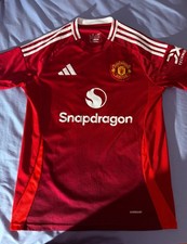 Adidas Mancherster United Home Jersey no name Men size M made in Vietnam.