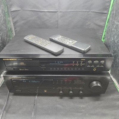 Marantz CD-67SEU Special Edition & SR-48MK2U Receiver w/2 Remotes Tested