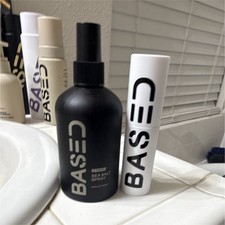 BASED Sea Salt Spray 8 fl oz Lightweight Texturizing Volumizing Hair Spray