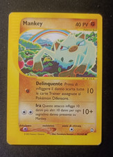 Pokemon Mankey 92/147 Aquapolis - Common ITA EXC Excellent WOTC Komiya