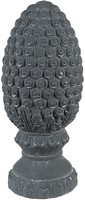 Clayre & Eef 6TE0473M Dekoration Kiefernzapfen Ø 13X31 Cm Grau