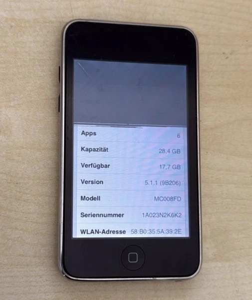 Apple iPad 1. Generation 32GB Silber Display Oben Defekt Platine Board Etc Ok - Bild 2 von 3