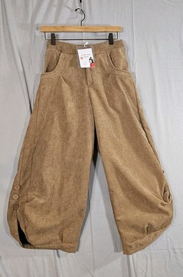 New Winter Womens Corduroy Warm Harem Pants High Waist Loose Trousers See Pics