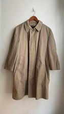 Vintage 70s 80s London Fog Maincoats Trench Coat 40 Short Lined Made in USA