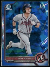 2022 Bowman Sapphire Edition #BCP-48 Luke Waddell
