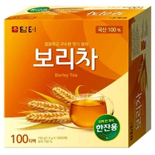 Korean DAMTUH Barley Tea 100 Tea Bags (1.5g x 100ea) 100% Pure Barely