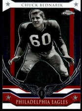 2008 Topps Chrome #HR-CB Chuck Bednarik Honor Roll
