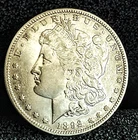 1892 S Morgan Dollar AU+ Key Date Has Mint Luster True AU Scarce This Nice