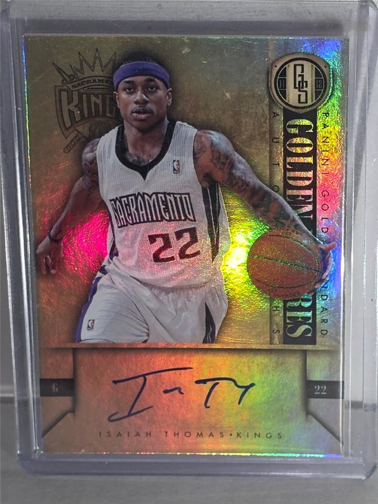 2011-2012 ISAIAH THOMAS  GOLD STANDARD Golden Futures XRC Auto Autographed Rooki