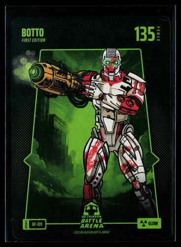 Bo Jackson Battle Arena Alpha Update Botto Joey Votto GLOW BATTLEFOIL HOLO