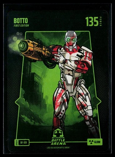 Bo Jackson Battle Arena Alpha Update Botto Joey Votto GLOW BATTLEFOIL HOLO