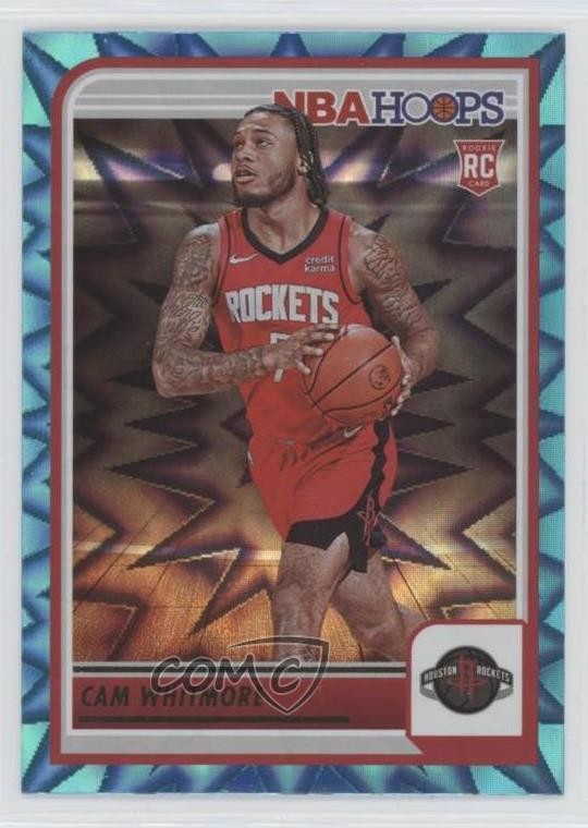 2023-24 Panini NBA Hoops Rookies Teal Explosion Cam Whitmore #265 Rookie RC 1b1g