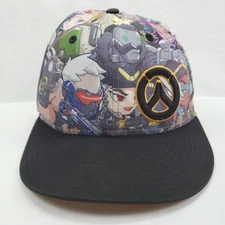 Overwatch Chibi Heroes Snapback Hat Blizzard New Era 9FIFTY Cap One Size
