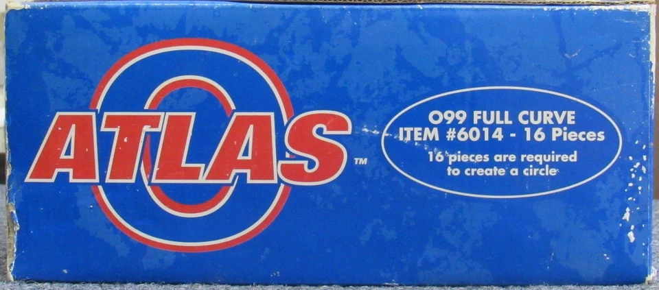 Atlas O 6014 O99 (O-99) Curve Track Full Circle O-Gauge NOS * - Image 3 of 3